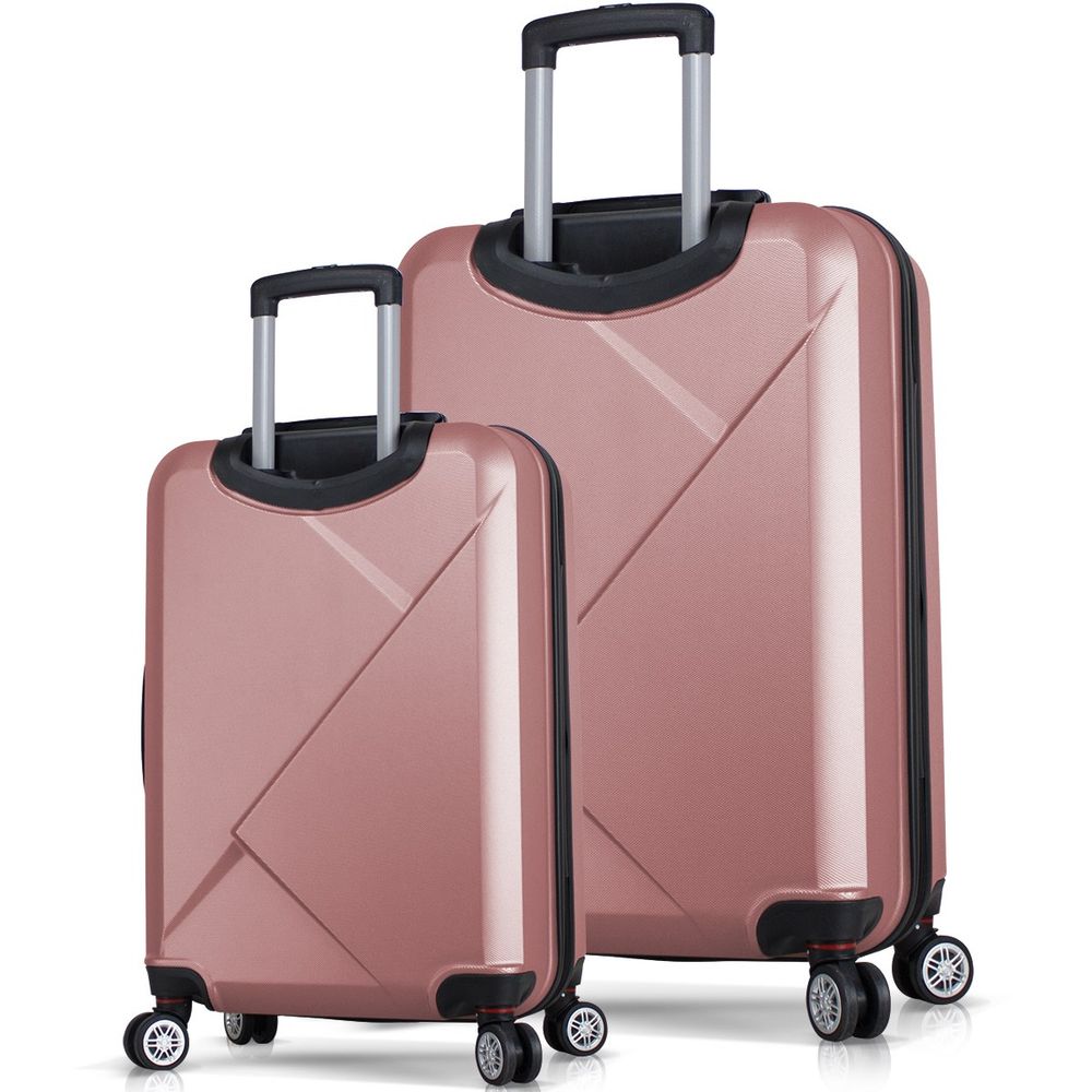 Set Kofera u Roze Zlatnoj Boji (2 Komada) slika 2