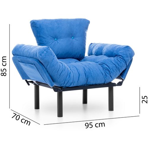 Nitta Single - Blue Blue Wing Chair slika 12