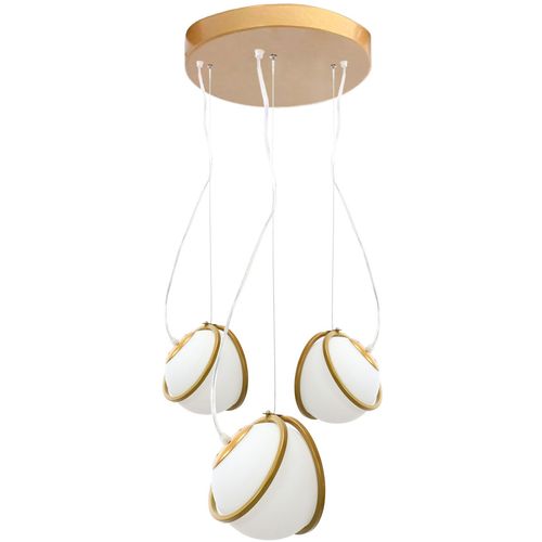 Lampa APP1088-1CP GOLD WHITE slika 1