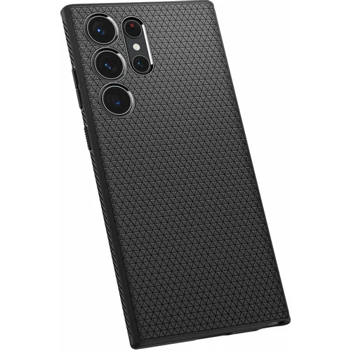Spigen – Liquid Air za Samsung Galaxy S23 Ultra – mat crna slika 5