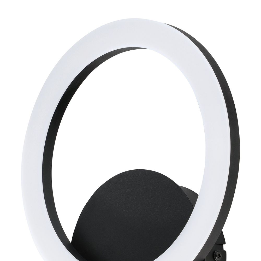 Eglo zidna lampa PARRAPOS-Z, LED, 12W, dimabilna, bijela/crna slika 3