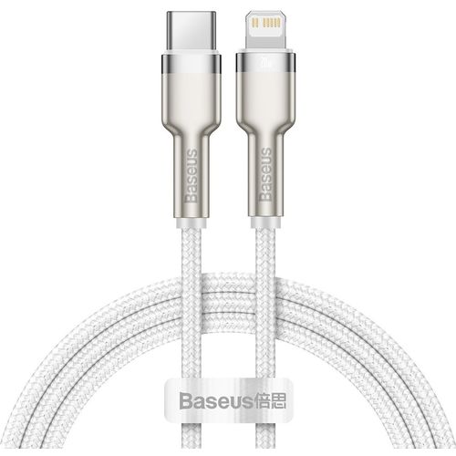 USB-C kabel za Lightning Baseus Cafule PD 20W 1m bijeli slika 1