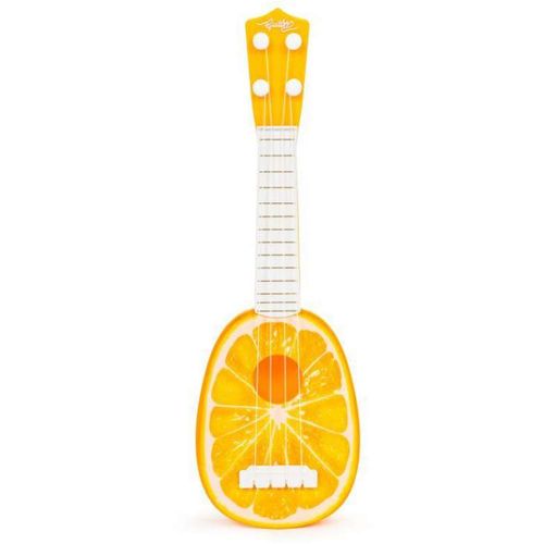 Eco Toys Ukulele Gitara Za Decu Narandža slika 3