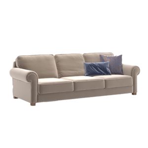 Panama 4 Seater Beige 4-Seat Sofa