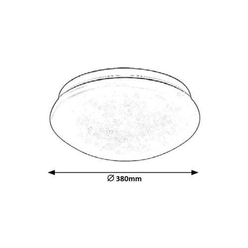 Rabalux Lucas plafonska lampaLED 24W slika 3