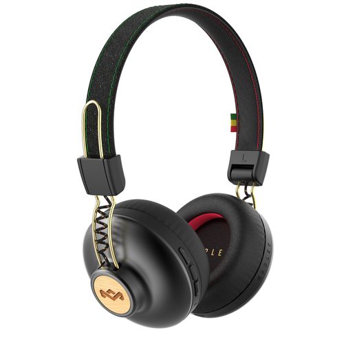 HOUSE OF MARLEY POSITIVE VIBRATION BLUETOOTH RASTA ON-EAR HEADPHONES slika 1