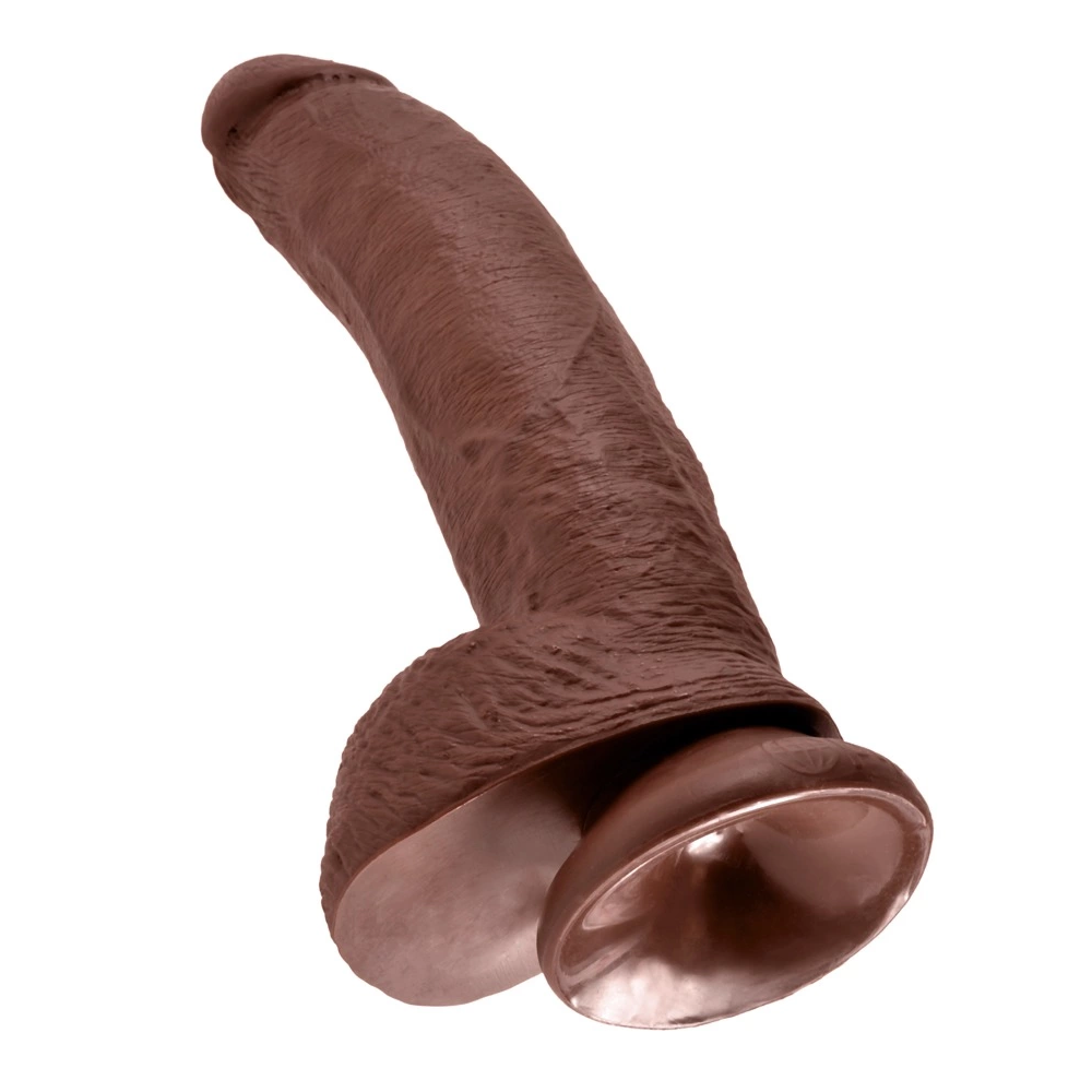 King Cock KC 23cm Cock with Balls Brown slika 5