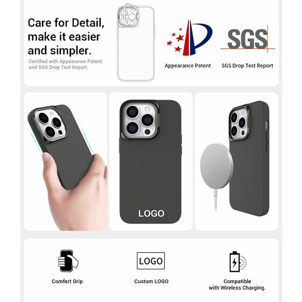 MM TPU IPHONE 15 PLUS - DROP-PROOF CAPSULE grafit slika 5