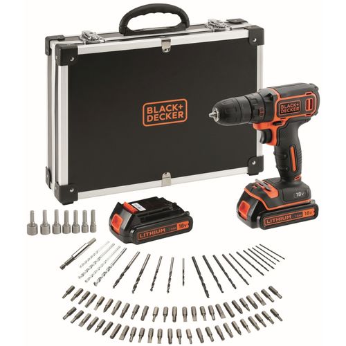 Black & Decker BDCDC18BAFC aku bušilica 18 v sa priborom  slika 1