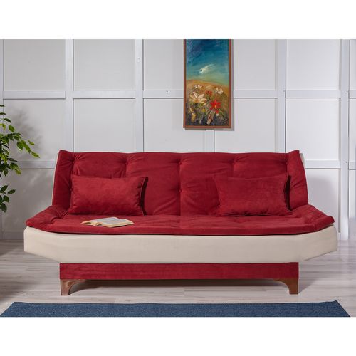 Kelebek - Claret Red, Cream Claret Red
Cream 3-Seat Sofa-Bed slika 2