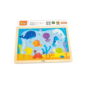 50200 DRVENE PUZZLE 24 kom - OCEAN