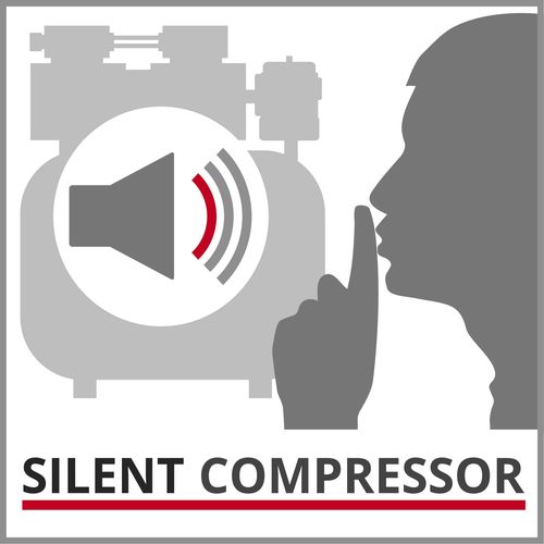 Einhell Expert tihi kompresor TE-AC 50 Silent slika 8