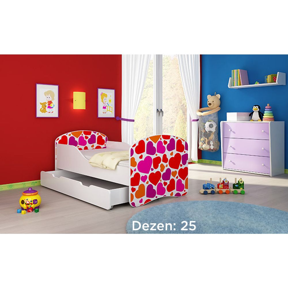 ACMA Dječiji krevet Acma I sa ladicom - 160x80cm - Dezen 25 slika 2
