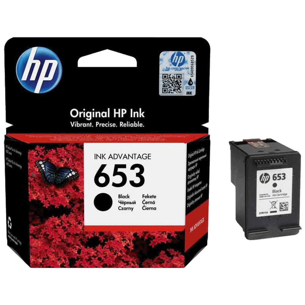 HP Tinta 653, (3YM75AE), crna - HP653; 3YM75AE slika 1