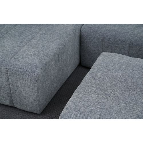 Beyza Mini Left - Grey Grey Corner Sofa slika 8