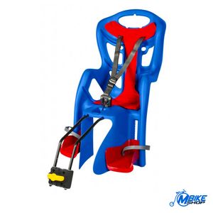 Force Dječija sjedalica za bicikl Pepe Standard Blue/Red - Zadnja