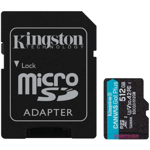 Kingston 512GB SDCG3/512GB Micro SDXC sa adapterom slika 1
