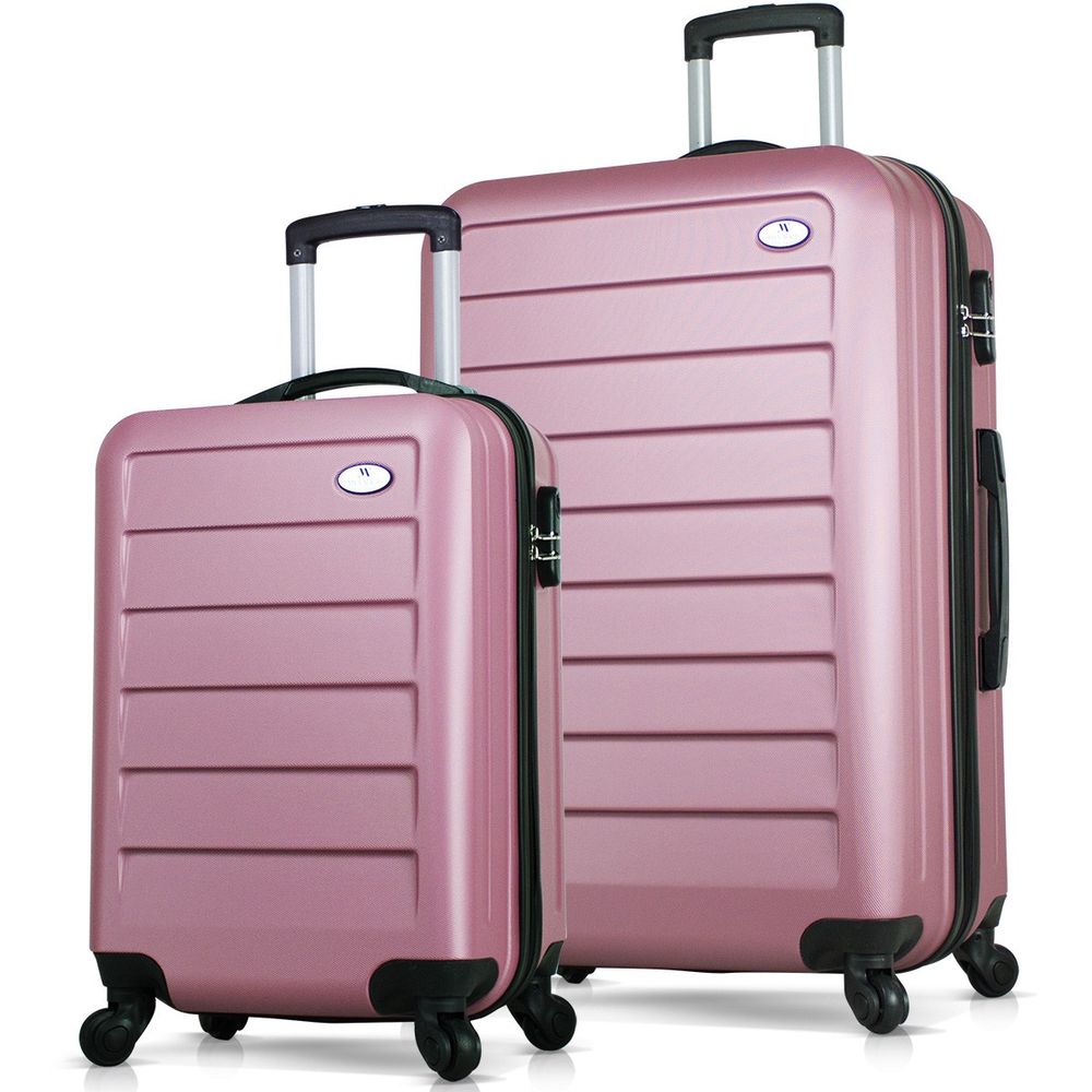 Set Kofera u Roze Zlatnoj Boji (2 Komada) slika 1
