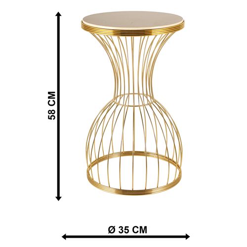 Gauge Concept Stolić za kavu Aldora Zlato, Javor slika 4