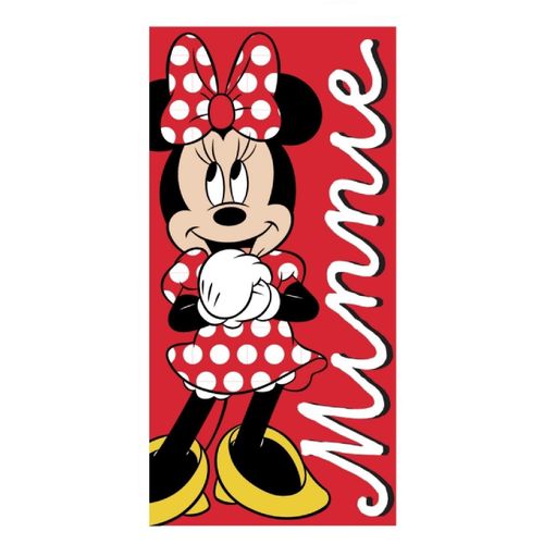 Baloo Dečiji Pamučni Peškir za plažu 70x140 cm Minnie Mouse Model 2 slika 1