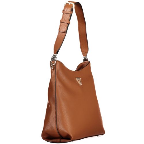 GUESS JEANS WOMEN'S BAG BROWN slika 3