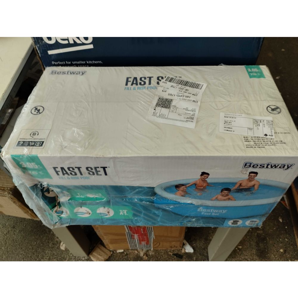 Bestway Fast set bazen sa filtar pumpom – 305x76 cm- oštećena ambalaža slika 2