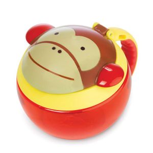 Skip Hop Posudica sa poklopcem za grickalice 12m+ 222ml, Majmun