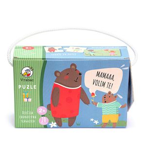 Vrabac Toddler puzle Roditelji i djeca