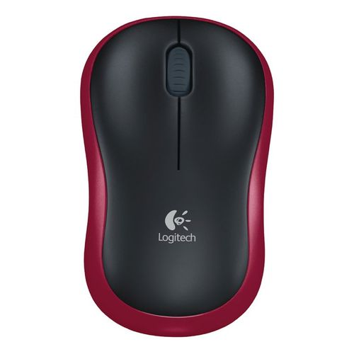 Logitech M185 Wireless Mouse for Notebook Red slika 1