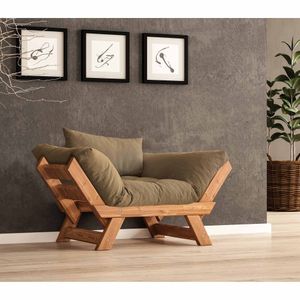 Jednosjed za vrt, CPT8152-140, boje: teak kamilica