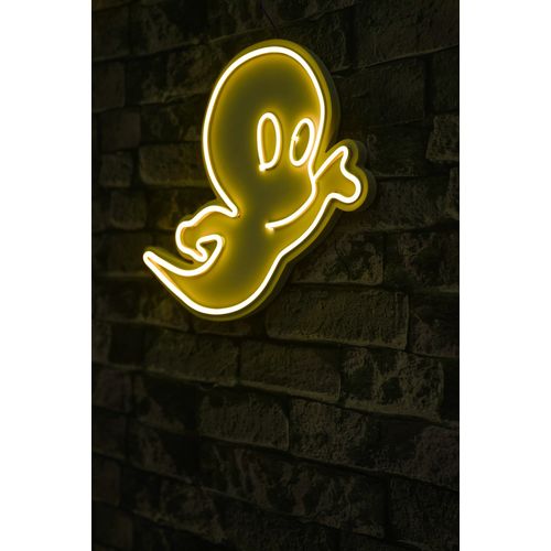 Wallity Ukrasna plastična LED rasvjeta, Casper The Friendly Ghost - Yellow slika 9