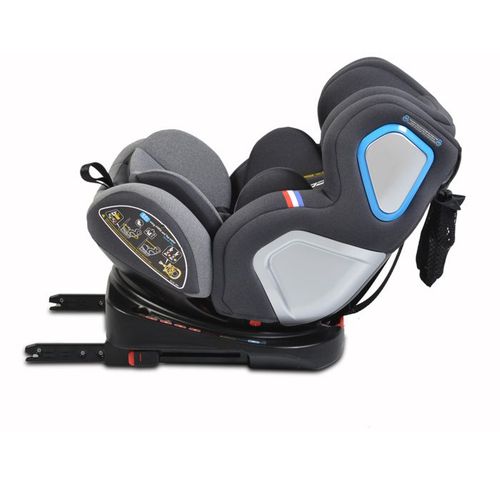 Moni Rotirajuća auto-sjedalica Colonel 0-36kg Isofix, Svijetlo siva slika 7