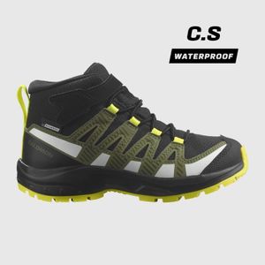 Dječje Tenisice Salomon Xa Pro V8 Mid Cswp Black/Green/Yellow 