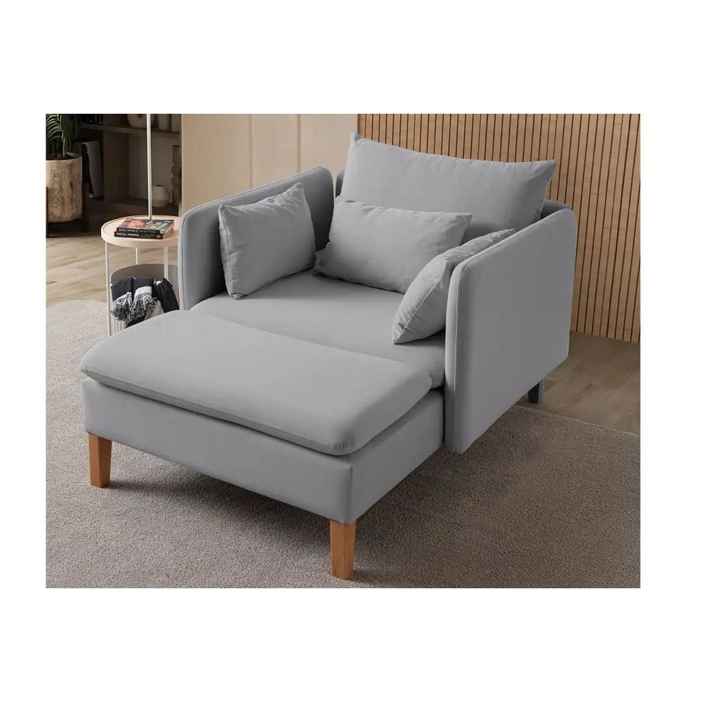 Wing Chair Flexy - Siva slika 5
