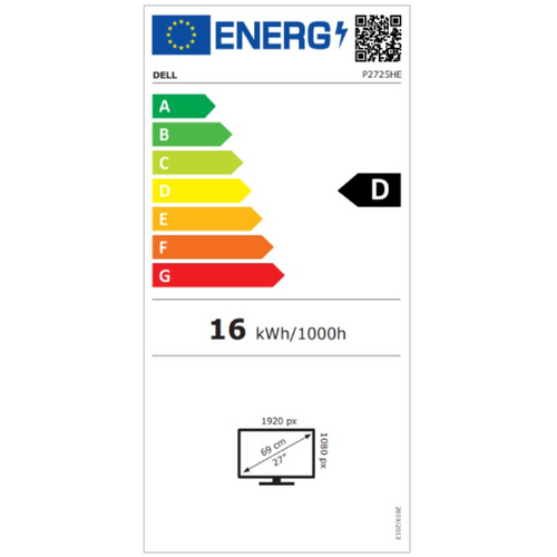 Monitor 27" Dell P2725HE IPS 1920x1080/100Hz/5ms/HDMI/DP/USB/RJ45 slika 2