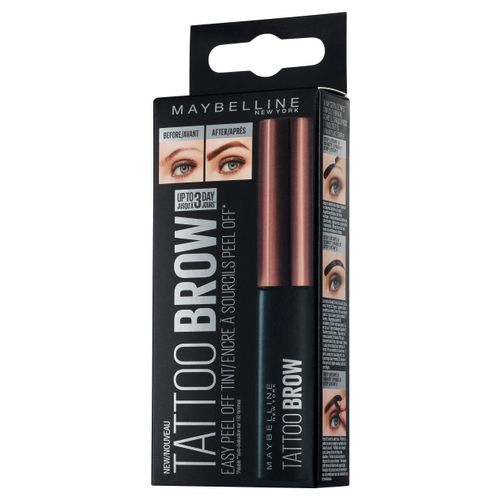 Maybelline New York Tattoo Brow Peel-Off gel za obrve Dark Brown slika 2