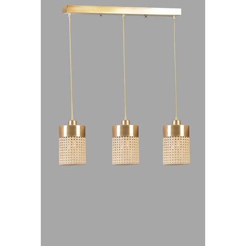 Zeus 8704-5 Rattan
Gold Chandelier slika 3