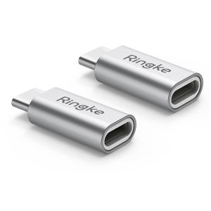 Ringke - Premium adapter MFI (Made for iPhone) Fast Charge - Lightning To Type-C - sivi