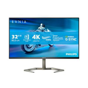 Philips 32M1N5800A/00 Monitor 31,5" IPS/3840x2160/144Hz/1ms GtG/HDMIx2,DPx2,USB/freesync/Pivot/crna