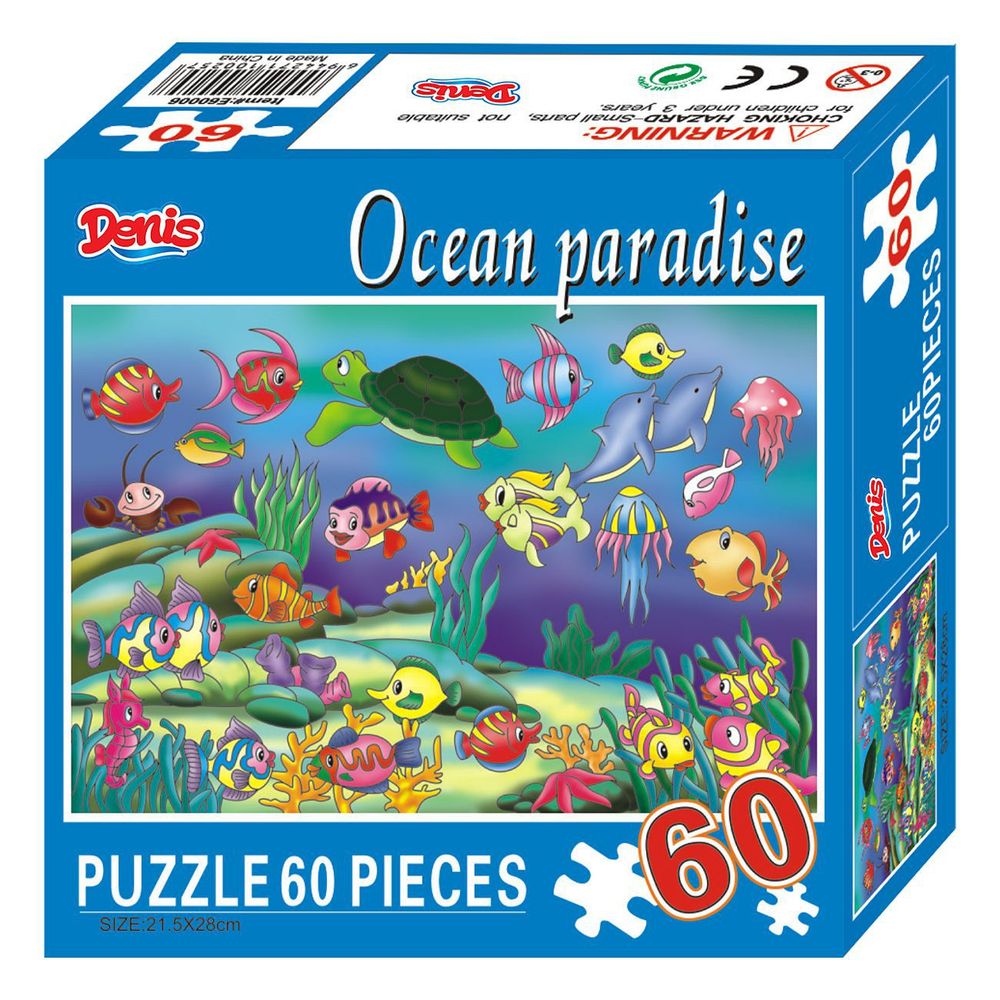Puzzle / Slagalica Ocean paradise 60 kom slika 1