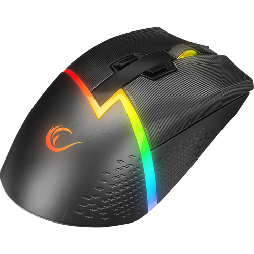 Rampage drop m3 crni rgb punjivi miš od 10000dpi 10d gaming miš slika 7