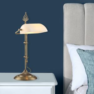 ML-9063-White Vintage Stolna Lampa