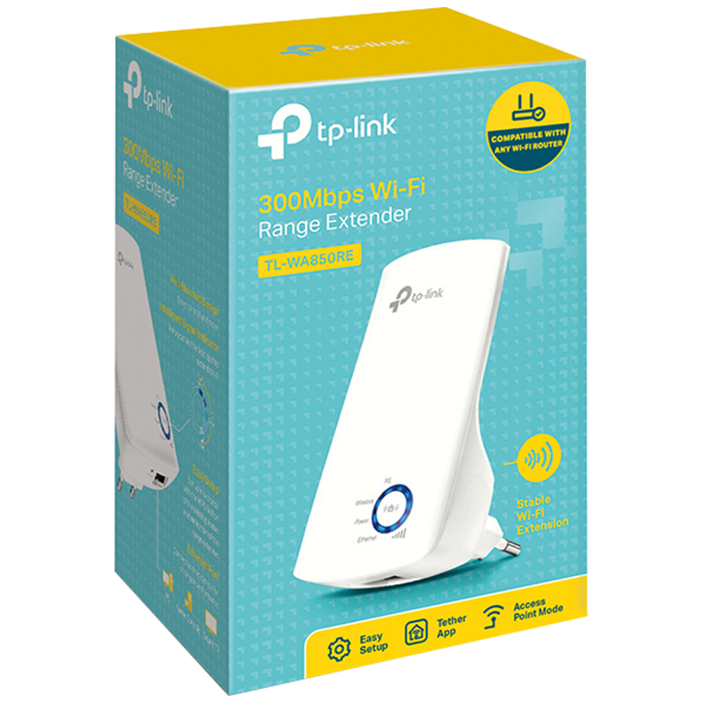 TP-LINK Wireless-N Extender-Access Point, 300Mbps, 2,4GHz - TL-WA850RE slika 2
