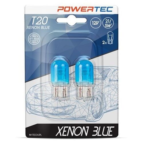 Sijalica 21/5w ubodna veća M-TECH PowerTec Xenon blue slika 1