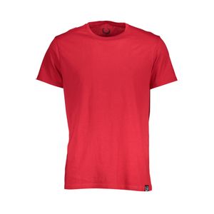 GIAN MARCO VENTURI MEN'S SHORT SLEEVE T-SHIRT RED