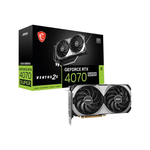 MSI nVidia GeForce RTX 4070 12GB RTX 4070 SUPER 12G VENTUS 2X OC grafička karta slika 1