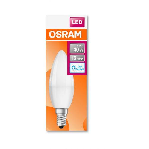 OSRAM LED sijalica E14 5.5W (40W) 2700k mutna sveca slika 4