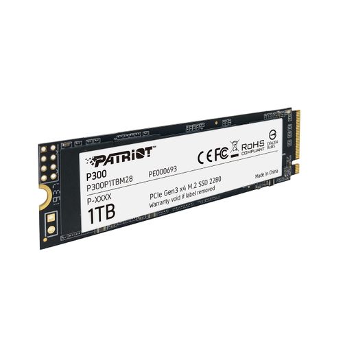 Patriot P300 1TB M.2 NVMe SSD PCIe Gen 3 x4 slika 2