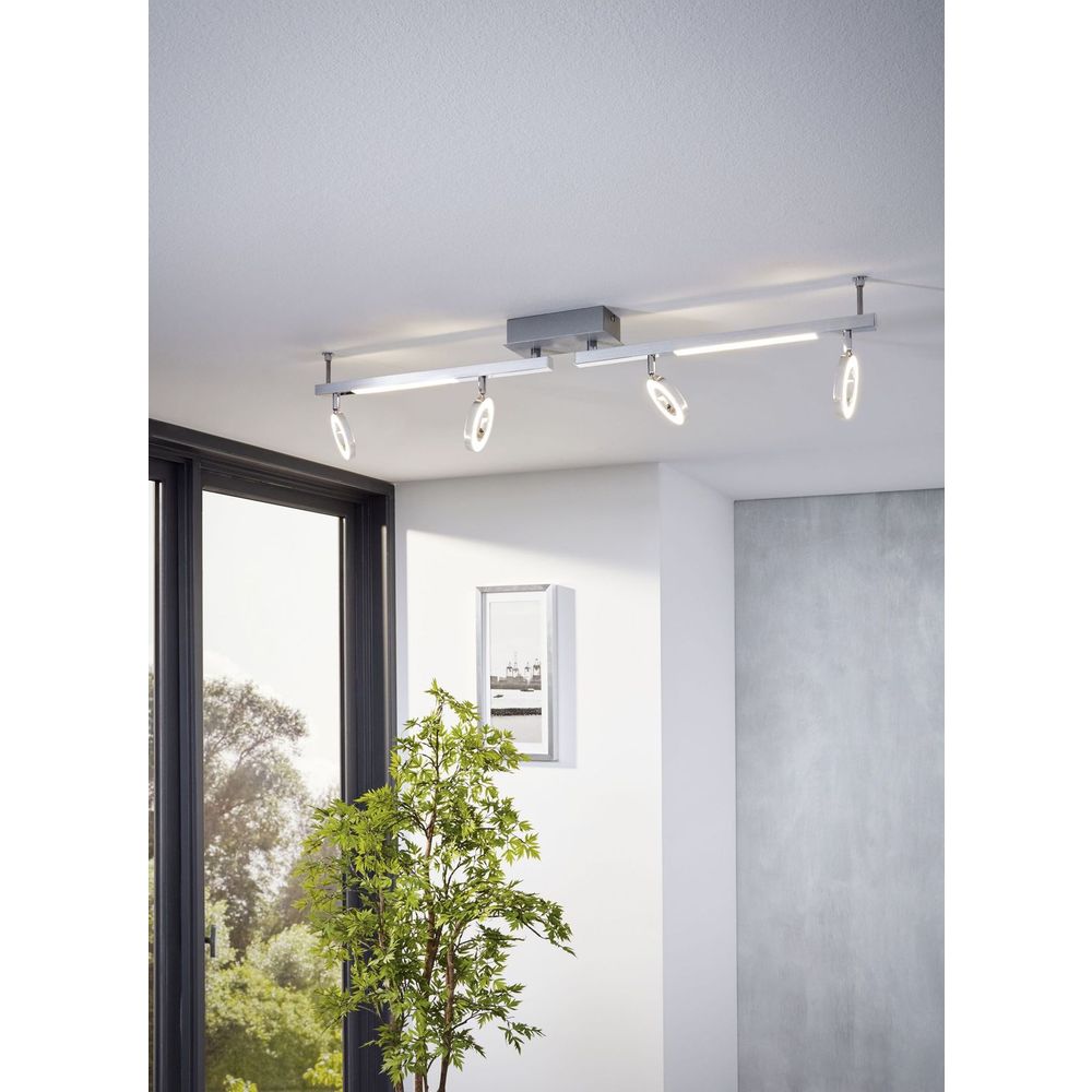 Eglo Cardillio 1 Reflektor sa 4 LED Svjetla - Krom slika 2