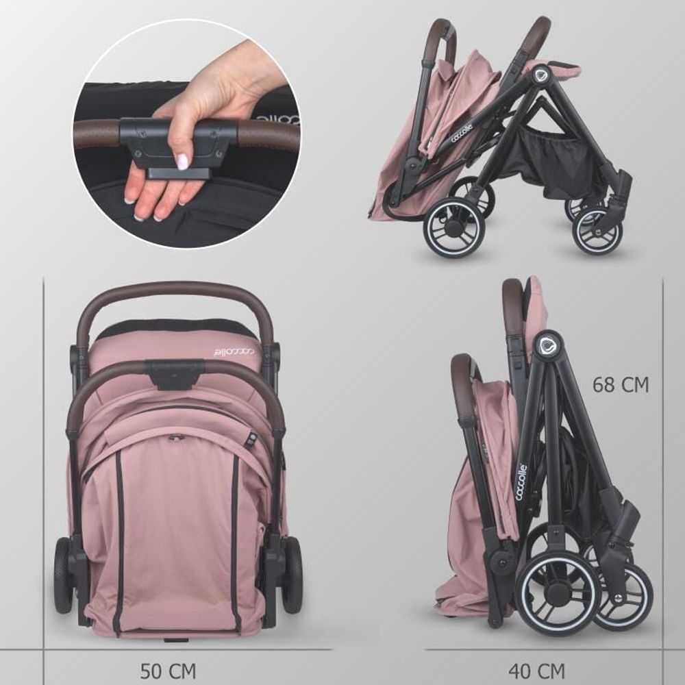 Coccolle® Kolica za bebe Melia, Blush Rose slika 9